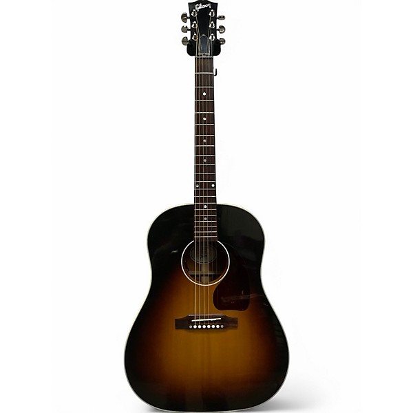 Used Gibson J45 Standard Tobacco Burst Acoustic Electric Guitar