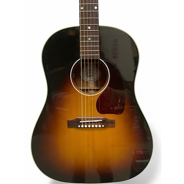 Used Gibson J45 Standard Tobacco Burst Acoustic Electric Guitar