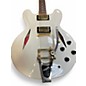 Used Gibson Custom Shop ES335 Diamond Bigsby White Hollow Body Electric Guitar thumbnail