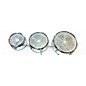 Used CB Percussion 3 Piece rototoms Chrome Roto Toms