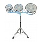Used CB Percussion 3 Piece rototoms Chrome Roto Toms
