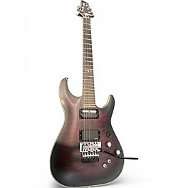 Used Schecter Guitar Research C1 Custom FR Candy Apple Red Solid Body Electric Guitar