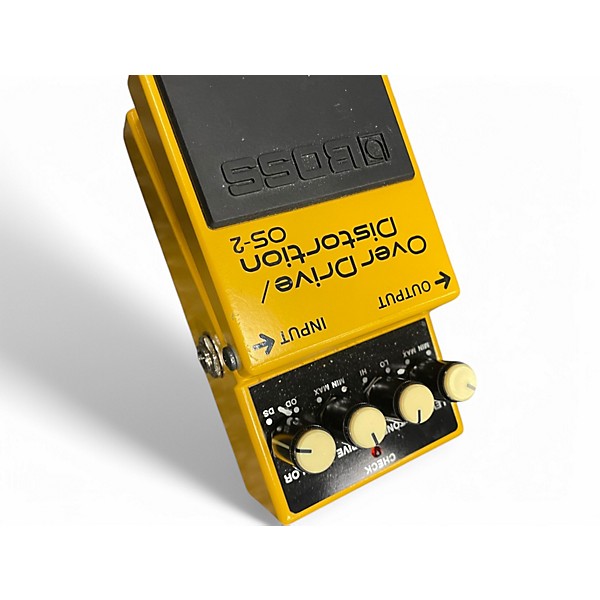 Used BOSS OS2 Overdrive Distortion Effect Pedal