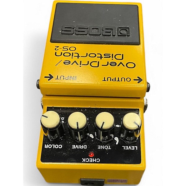 Used BOSS OS2 Overdrive Distortion Effect Pedal