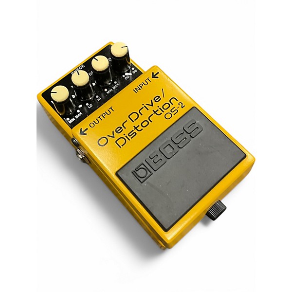 Used BOSS OS2 Overdrive Distortion Effect Pedal