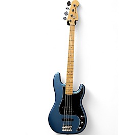 Used 2021 Fender American Performer 75th Anniversary Precision Bass  Satin Lake Placid Electric Bass Guitar