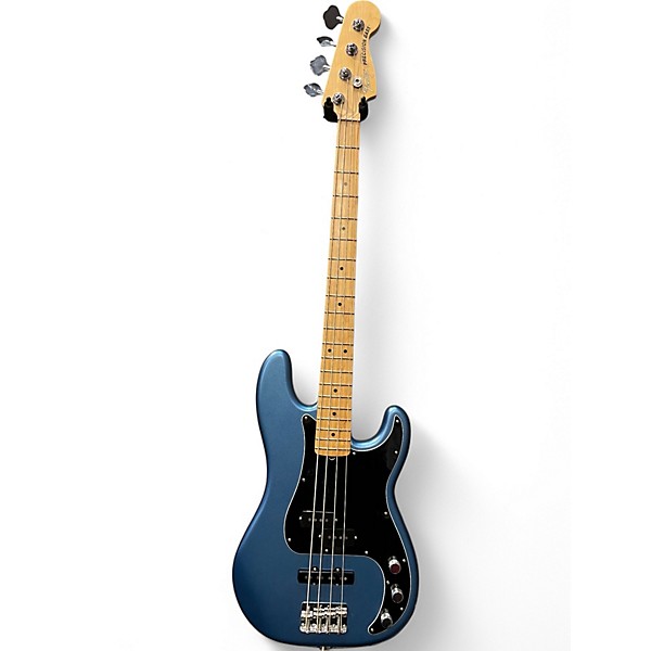 Used 2021 Fender American Performer 75th Anniversary Precision Bass  Satin Lake Placid Electric Bass Guitar