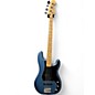 Used 2021 Fender American Performer 75th Anniversary Precision Bass  Satin Lake Placid Electric Bass Guitar thumbnail