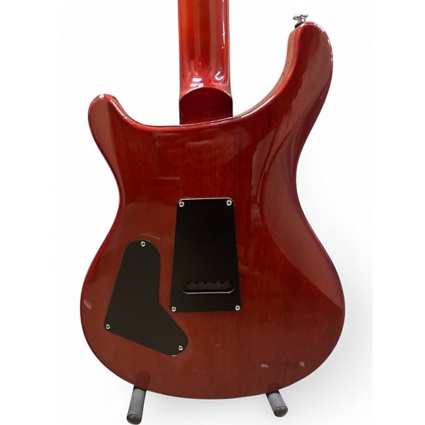 Used PRS SE Custom 24 ZEBRAWOOD Solid Body Electric Guitar