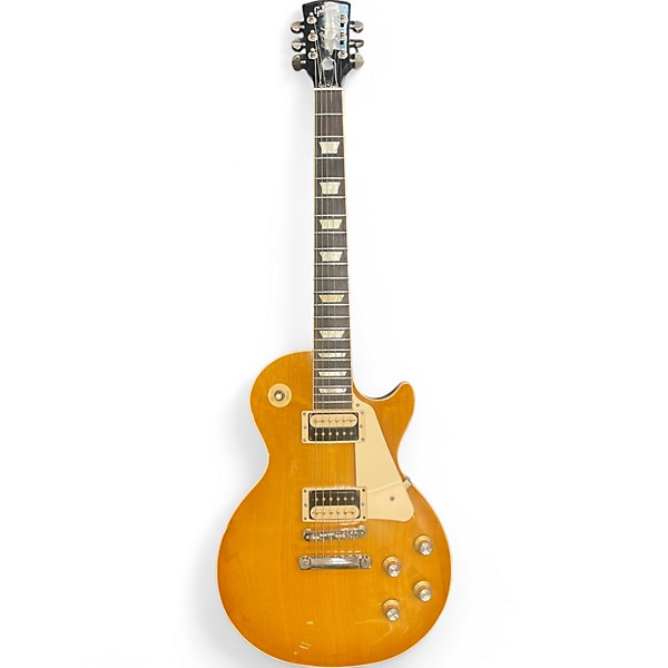 Used 2019 Gibson Les Paul Classic Honey Burst Solid Body Electric Guitar