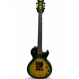 Used Schecter Guitar Research HELLRAISER SOLO II DRAGONBURST Solid Body Electric Guitar