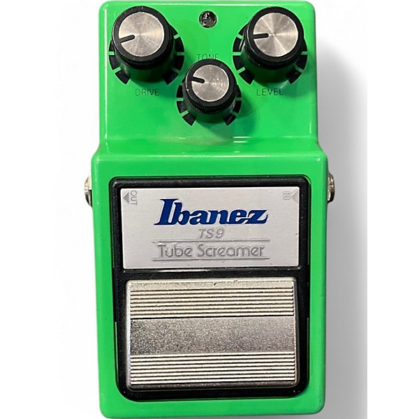 Used Ibanez TS9 Keeley Baked Mod White LED Effect Pedal