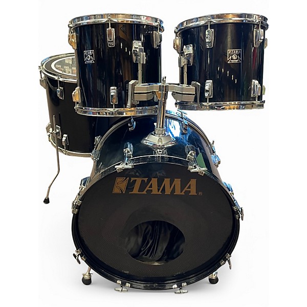 Used TAMA 4 Piece SWINGSTAR BLACK Drum Kit