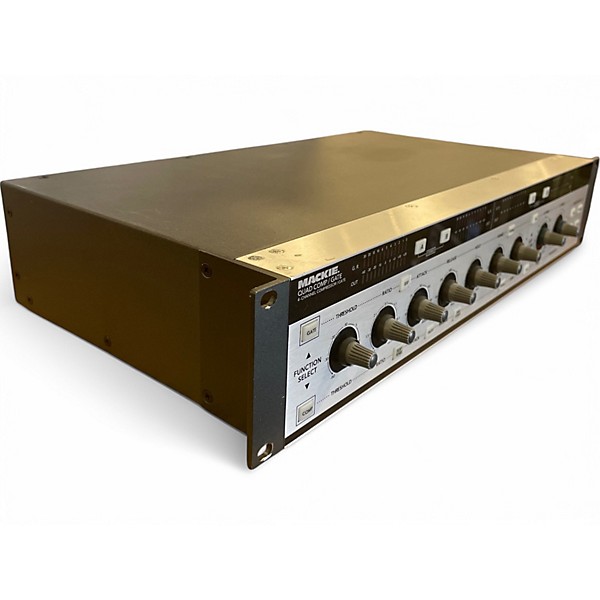 Used Mackie  Quad Comp / Gate Compressor