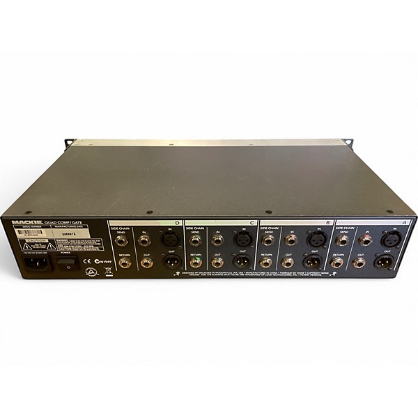 Used Mackie  Quad Comp / Gate Compressor