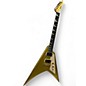 Used ESP LTD KH-V Metallic Gold Solid Body Electric Guitar thumbnail