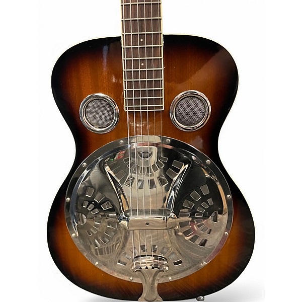 Used Regal RD40 Sunburst Resonator Guitar