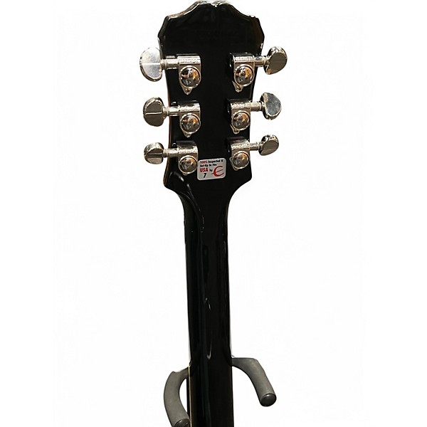 Used Epiphone Les Paul 1960 Tribute Plus Ebony Solid Body Electric Guitar