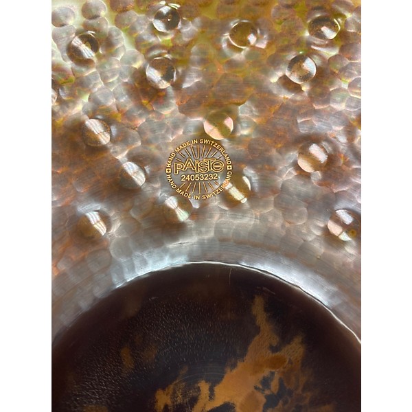 Used Paiste 18in rude wild china 18" Cymbal