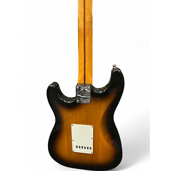 Vintage 1990 Fender Stratocaster AVRI 57 Reissue Tobacco Sunburst Solid Body Electric Guitar