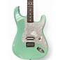 Used Fender Tom Delonge Signature Stratocaster Surf Green Solid Body Electric Guitar