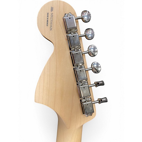 Used Fender Tom Delonge Signature Stratocaster Surf Green Solid Body Electric Guitar