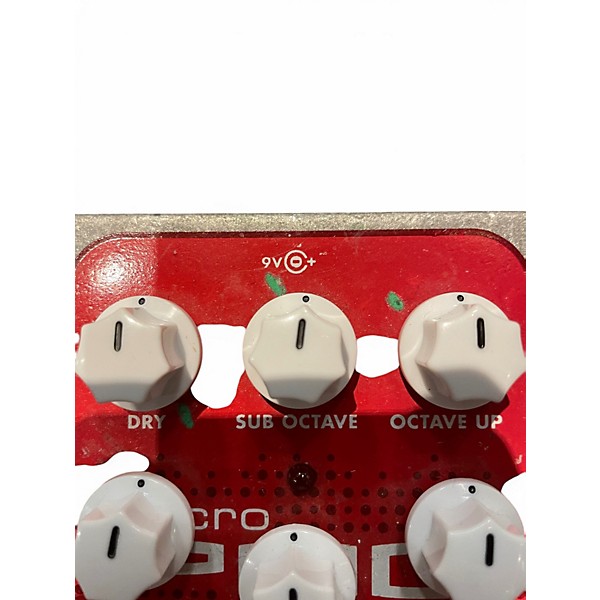 Used Electro-Harmonix Micro Pog Polyphonic Octave Generator Effect Pedal
