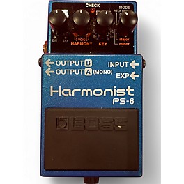 Used BOSS PS6 Harmonist Effect Pedal