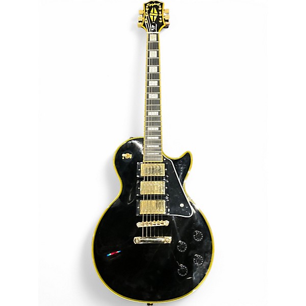 Used Epiphone Les Paul Black Beauty  Black and Gold Solid Body Electric Guitar