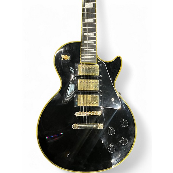 Used Epiphone Les Paul Black Beauty  Black and Gold Solid Body Electric Guitar