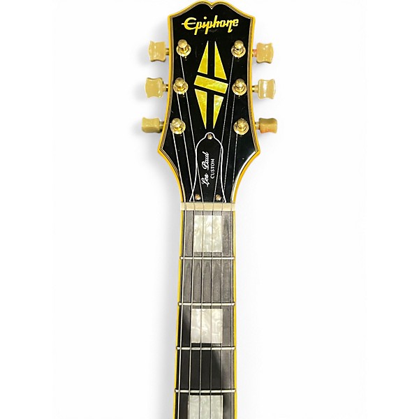 Used Epiphone Les Paul Black Beauty  Black and Gold Solid Body Electric Guitar