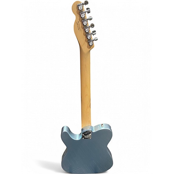 Used Fender American Elite Thinline Telecaster Mystic Blue Hollow Body Electric Guitar