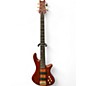 Used Schecter Guitar Research Stiletto Studio 5 String Honey Satin Electric Bass Guitar thumbnail