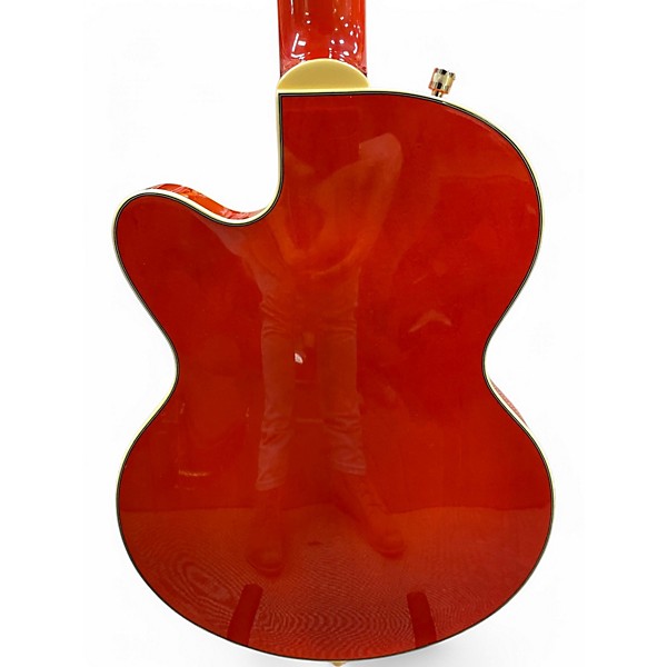 Used Gretsch Guitars G5655TG Orange Hollow Body Electric Guitar