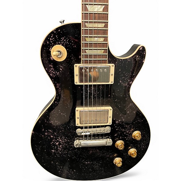 Used Gibson Custom Shop Les Paul Standard Purple Splatter Solid Body Electric Guitar