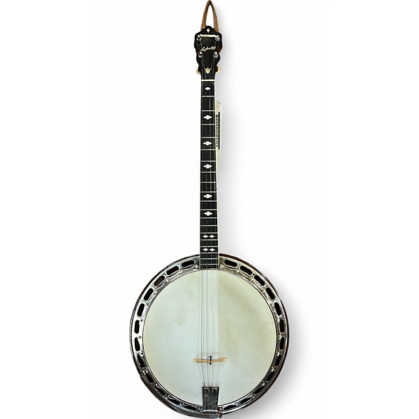 Vintage 1930s Ludwig KINGSTON Vintage Natural Banjo