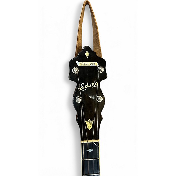 Vintage 1930s Ludwig KINGSTON Vintage Natural Banjo