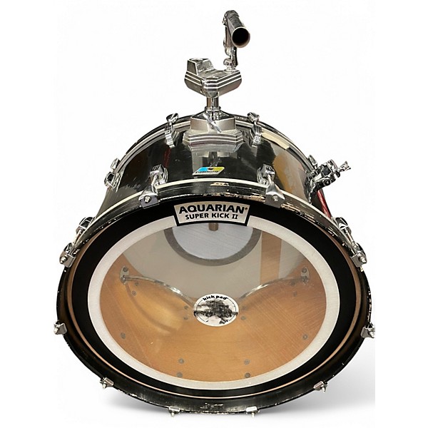 Used Ludwig 4 Piece Duo-Modular Maple Black Drum Kit