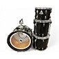 Used Ludwig 4 Piece Duo-Modular Maple Black Drum Kit