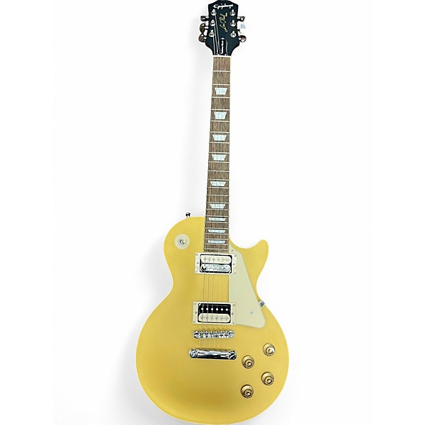 Used Epiphone Les Paul Traditional Pro IV Gold Top Solid Body Electric Guitar