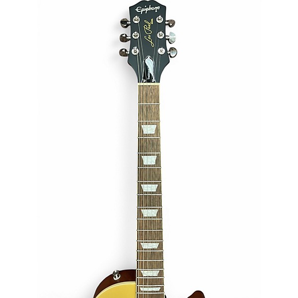 Used Epiphone Les Paul Traditional Pro IV Gold Top Solid Body Electric Guitar