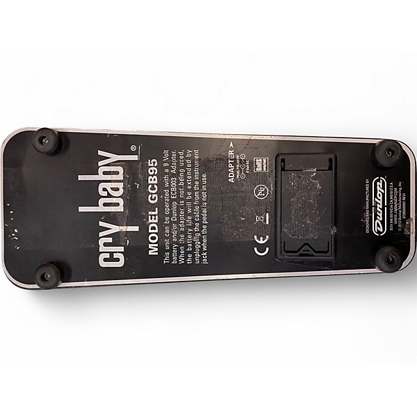 Used Dunlop GCB95 Original Crybaby Wah Effect Pedal