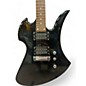 Used B.C. Rich Bronze Series Mockingbird Black Solid Body Electric Guitar