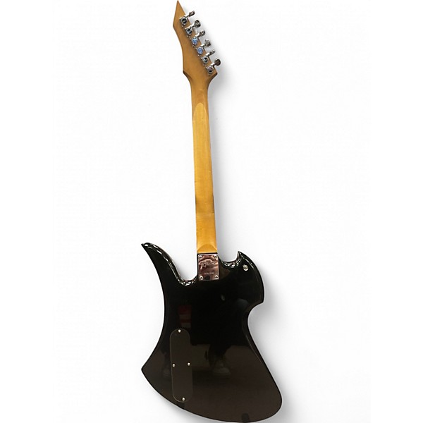 Used B.C. Rich Bronze Series Mockingbird Black Solid Body Electric Guitar