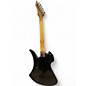Used B.C. Rich Bronze Series Mockingbird Black Solid Body Electric Guitar