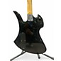 Used B.C. Rich Bronze Series Mockingbird Black Solid Body Electric Guitar