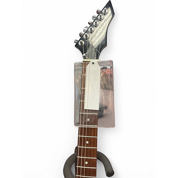 Used B.C. Rich Bronze Series Mockingbird Black Solid Body Electric Guitar