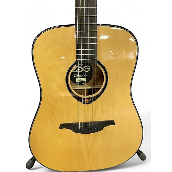 Used Lag Guitars T66D Natural Acoustic Guitar