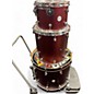 Used DW 3 Piece Design Series Wine Red Drum Kit thumbnail