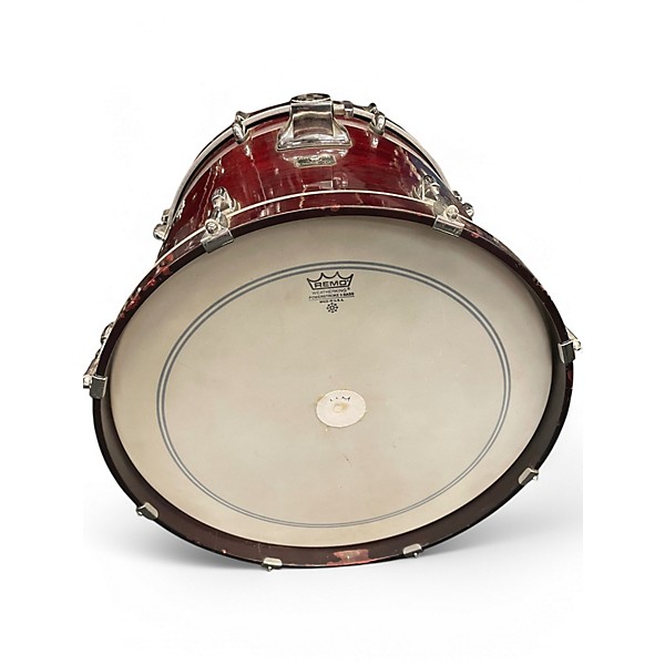 Used 2010s Gretsch Drums 4 Piece Catalina Ash Cherry Gloss Over Ash Drum Kit